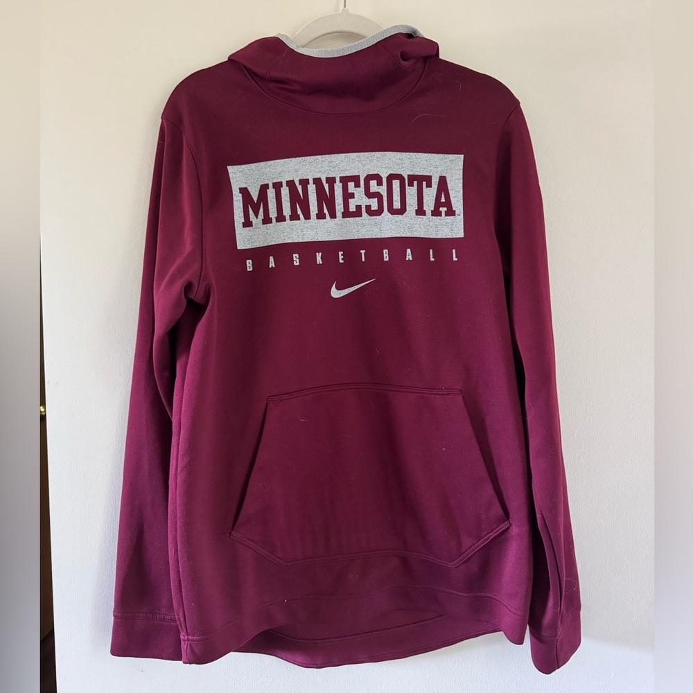 University of Minnesota Basketball Nike Hoodie | M